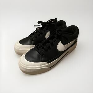 Nike Womens Court Legacy Lift Black Size 7 Casual Shoes‎ Sneakers